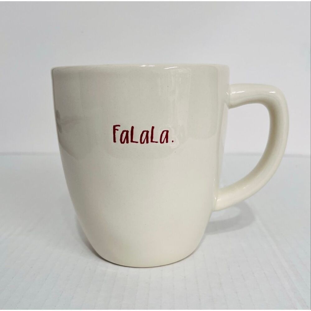 Rae Dunn FaLaLa. Mug   16 Ounce